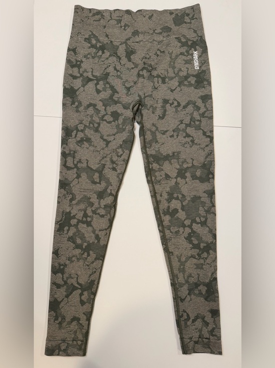Gymshark Pants - Gymshark Adapt Green Camo Seamless High-Waist Leggings XL